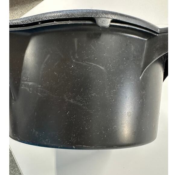 Pampered Chef Black Large 2Qt Micro Cooker Rice Veggie Steamer Strainer - Picture 10 of 10